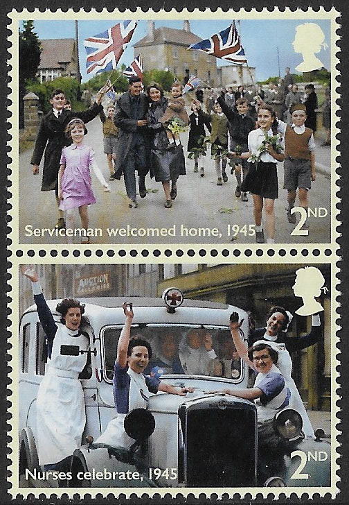 2020 End of the Second World War u m mnh stamp set Positively Postal